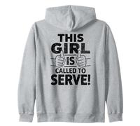 Hermana Misionera LDS This Girl Is Called To Serve Sudadera con Capucha