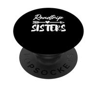 Hermana Roadtrip Aventura Hermanos Viaje por Carretera Hermanas PopSockets PopGrip Adhesivo