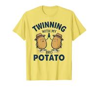 Hermanamiento con mi Hermano Patata Funny Twin Brothers Camiseta