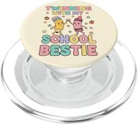 Hermanamiento con mi Mejor Amiga de la Escuela, Linda Amiga Que Coincide, Twin Day PopSockets PopGrip para MagSafe