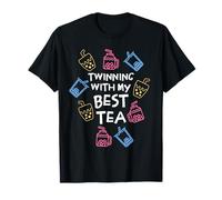 Hermanamiento con mi Mejor té Boba Tea Hermanamiento con mi Mejor Amiga Camiseta