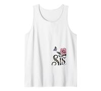 Hermanas Diferentes Flores del Mismo jardín a Juego Hermana Camiseta sin Mangas