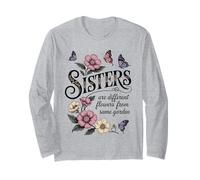 Hermanas Diferentes Flores del Mismo jardín a Juego Hermana Manga Larga