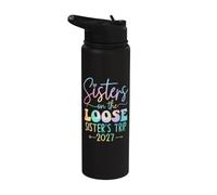 Hermanas en el viaje de hermanas sueltas 2027 Stainless Steel Insulated Water Bottle