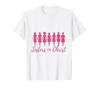 Hermanas en Mujeres cristianas Que Oran alaban al Señor Camiseta