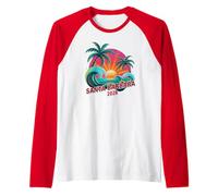 Hermanas Santa Barbara 2026 Moms Vacay Best Ever Trip BFF Camiseta Manga Raglan