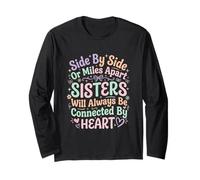 Hermanas Side by Side Sisters Forever Connected Siblings Love Family Manga Larga