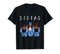 Hermanas Sisterhood Mujeres Negras Melanin Queen Pride Unity Camiseta gráfica económica