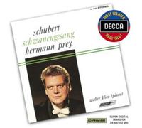 Hermann Prey Hermann Prey: Schubert - Schwanengesang - Vo (CD) (Importación USA)