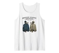 Hermano contra Hermano 1861-1865 Guerra Civil Camiseta sin Mangas