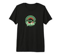 Hermano de Golf en círculos Modernos Camiseta Premium