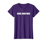 Hermano del Alma Camiseta, Mujer, Morado, 3XL