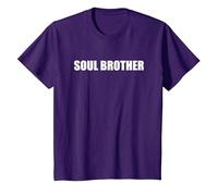 Hermano del Alma Camiseta, Niños, Morado, 6 años
