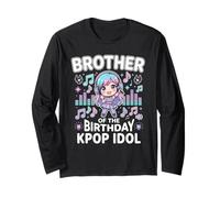 Hermano del cumpleaños KPOP Idol Chibi Girls K Pop Theme Manga Larga