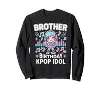 Hermano del cumpleaños KPOP Idol Chibi Girls K Pop Theme Sudadera