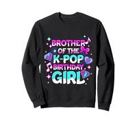 Hermano del K-Pop Cumpleaños Niña K Pop Cumpleaños Sudadera