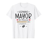 Hermano Mayor En Proceso 2027 Anuncio Embarazo Hermano Mayor Camiseta