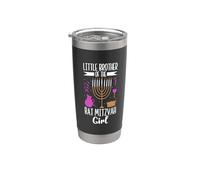 Hermano pequeño del Bat Mitzvah Vaso térmico de acero inoxidable de doble pared