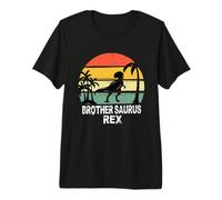 Hermano Saurus Rex Hermano Saurio Dinosaurio Hermano Dino Camiseta Premium
