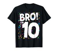 Hermano, tengo 10 años, es mi décimo cumpleaños, Bhur, soy un niño de 10 años Camiseta
