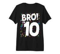 Hermano, Tengo 10 años, es mi décimo cumpleaños, Bhur, Soy un niño de 10 años Camiseta Premium