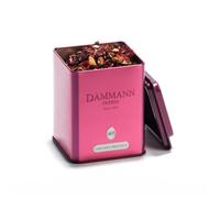 Hermanos Dammann | Karkadè Flores Hibisco y Durazno en Hojas | Infusión Karkadè Manzana, Naranja, Albaricoque - 100 Gr | Té Sin Cafeína | Lata Provenza Carcadet