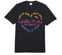 Hermanos Lado a Lado o Millas de Distancia Madre e Hijo Comfort Colors Adult Heavyweight T-Shirt