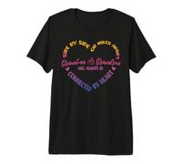 Hermanos Side by Side O Miles Apart La Abuela Y El Nieto Camiseta Premium
