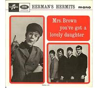 HERMAN'S HERMITS - mrs. brown you've got a lovely daughter 45 rpm single