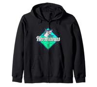 Hermanus Sudáfrica Recuerdo Retro Vintage tiburón Que ríe Sudadera con Capucha