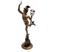 Hermes Flying Mercurio romano griego dios Estatua Escultura Figura de bronce acabado 14.75 ΄ ΄