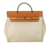 Hermès Vintage- Pre-owned Herbag a dos backpack- Pre-owned- Mujer- Beige- ONE SIZE- Pre-owned Herbag a dos backpack