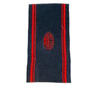 hermet A.C. Milan, Toalla de Playa de Piscina, de Espuma, 90 x 170, 100% algodón, Producto Oficial, Estampado