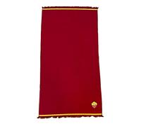 hermet A.S.Roma - Toalla de Playa con Flecos, 100% algodón, 85 x 160 cm, Producto Oficial