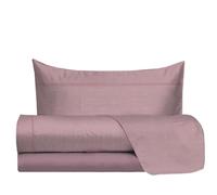 hermet Juego de sábanas para Cama Individual, 100% algodón, Juego de Cama, 1 Plaza, fantasía Efecto Tela, sábana encimera + sábana Bajera + Funda de Almohada