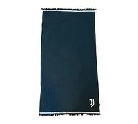hermet Juventus F.C, Toalla de Playa con Flecos y Toalla Foutà mar y Piscina, 100% algodón, 85 x 160 cm, Producto Oficial