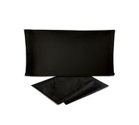 hermet Laura Biagiotti - Juego de sábanas para Cama de Matrimonio de Color Liso de percal 100% algodón, Juego de sábanas de 4 Piezas, sábana encimera + sábana Bajera Ajustable + 2 Fundas de Almohada