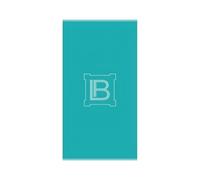 hermet Laura Biagiotti - Toalla de Playa o Piscina de Rizo Jacquard cimado, 100% algodón, 90 x 170 cm, Monocolor, con Logotipo