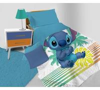 hermet Stitch - Colcha para Cama Individual de Primavera para niños, Colcha primaveral para Cama Individual, Colcha de Entretiempo Acolchada, 100% Microfibra, Producto Oficial