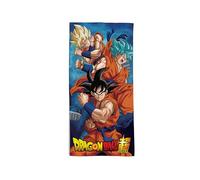 hermet, Toalla de Playa Dragon Ball, 70 x 140 cm, Toalla de Playa o Piscina, 100% algodón Suave, práctica y Ligera