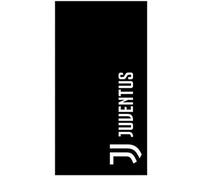 hermet Toalla de Playa Oficial del FC Juventus 100% algodón Original Nuevo Modelo Juventus, Color Blanco, Negro, 90 x 170 cm