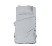 hermet Winner - Juego de sábanas de una Plaza y Media Microfibra, Gris, Juego de Cama, sábana encimera, sábana Bajera con Esquinas, Funda de Almohada