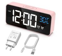 HERMIC Reloj Despertador Digital