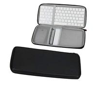 Hermitshell - Carcasa rígida de EVA para Apple Magic Keyboard MLA22LL/A + Trackpad 2 MJ2R2LL/A + Mouse Bluetooth