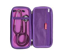 Hermitshell Estuche de viaje para estetoscopio de monitorización 3M Littmann Classic III (morado)