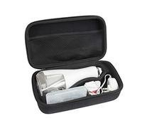 Hermitshell Estuche de Viaje para Waterpik WP-560EU / WP-562EU / WP-563EU irrigador Dental inalámbrico avanzado portátil (Negro), Negro