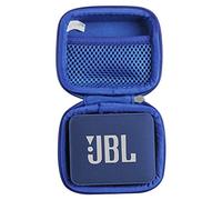 Hermitshell Funda de viaje para JBL GO2 - Altavoz Bluetooth ultra portátil impermeable (azul)