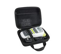 Hermitshell Funda rígida de viaje de EVA para Brother P-Touch PTH110BP /PTH110 / PTH111 fácil y portátil (negro)
