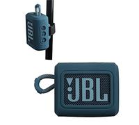 Hermitshell Silicone sleeve is suitable for JBL GO 4 /JBL GO 3 Altavoz portátil resistente al agua (azul) (solo cubierta de silicona)