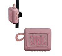 Hermitshell Silicone sleeve is suitable for JBL GO 4 /JBL GO 3 Altavoz portátil resistente al agua (rosa) (solo cubierta de silicona)